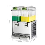 Mixing Electric Juice Dispenser Machine Frozen Juice Beverage Dispenser Smooth