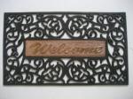 Rubber door mat
