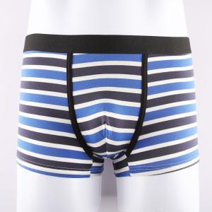 Quality 95% cotton Mens Striped Cotton Stretch Men Briefs Boxers Underwear wholesale