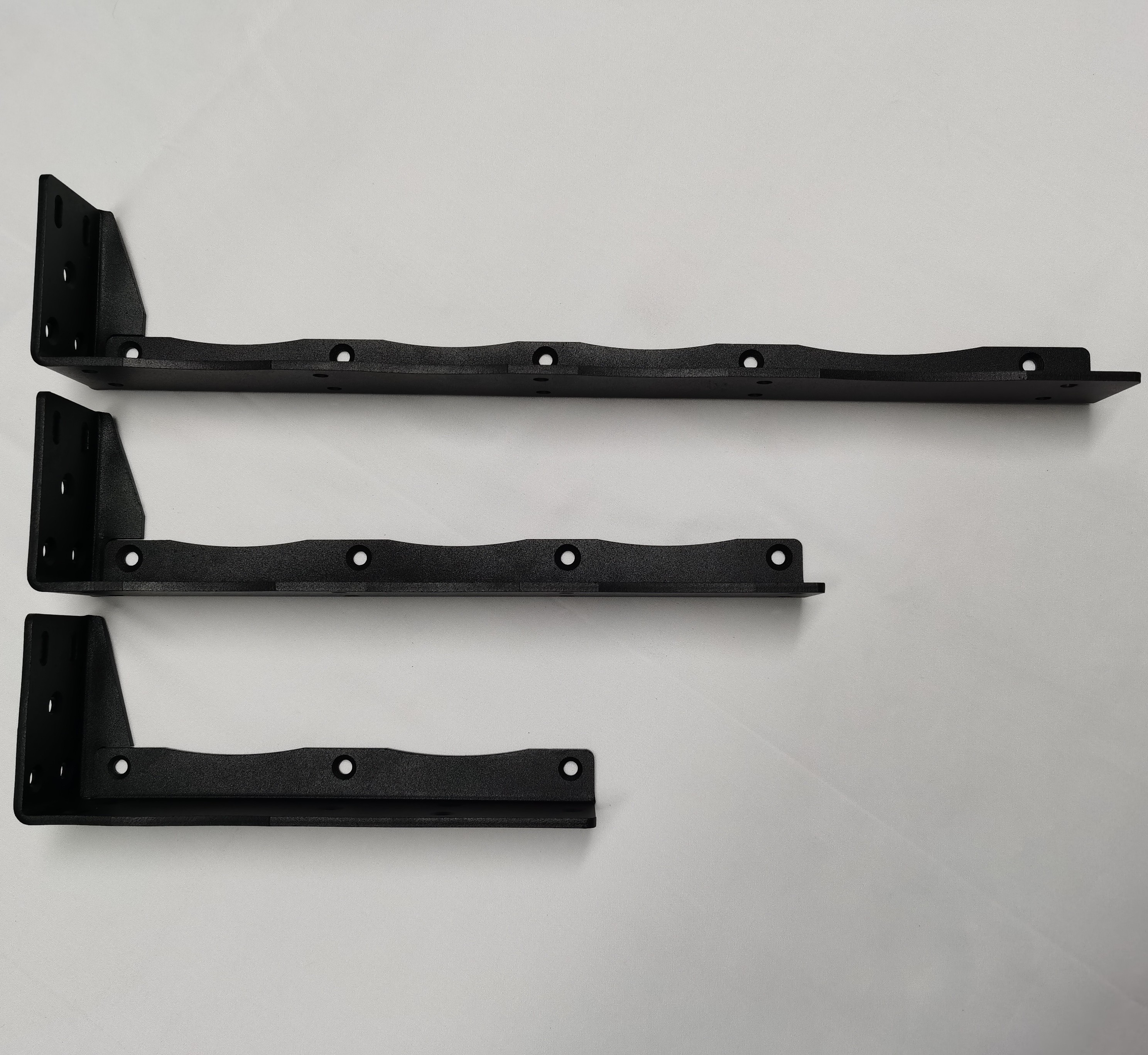 Single-Side Bracket Heavy Duty L-Shaped Right-Angle Bracket for Cabinet Shelf Support
