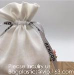 Organic Cotton Reusable Produce Bags, Biodegradable Eco-Friendly Bulk Bin Bags