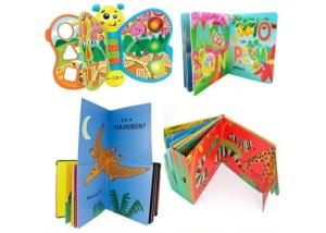 Quality Custom Size Hardcover Board Books With Pop Up Handmade Children Books Paper Gift Box wholesale