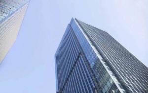 Quality Thermal Curtain Wall Glass Panel , Energy Saving Building Curtain Wall wholesale