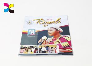 Quality Full Color Quick Printing Magazine , Saddle Stitching Commercial Magazine Printing wholesale