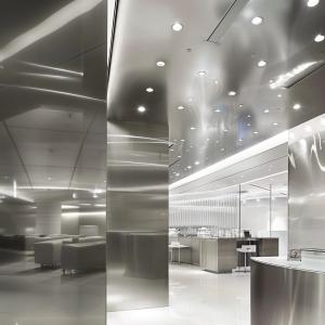Quality Easy Maintenance Ceiling Mounted Stainless Steel Ceiling Panels wholesale