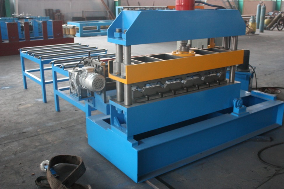 Hydraulic Crimping Machine for Formed Corrugated Sheets with 1kw Servo Motor