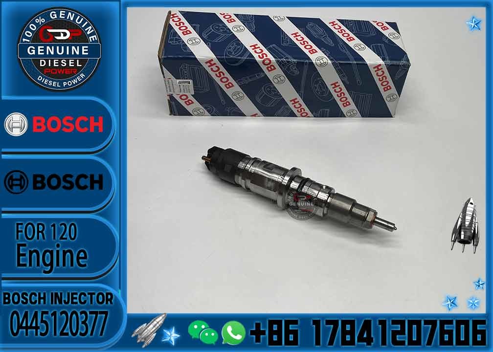 0445120377,0 445 120 377 Common Rail Fuel Injector for 5307809,C5307809 Diesel Injectors BO-S-CH Cum-mins IS-L5.9 Engine