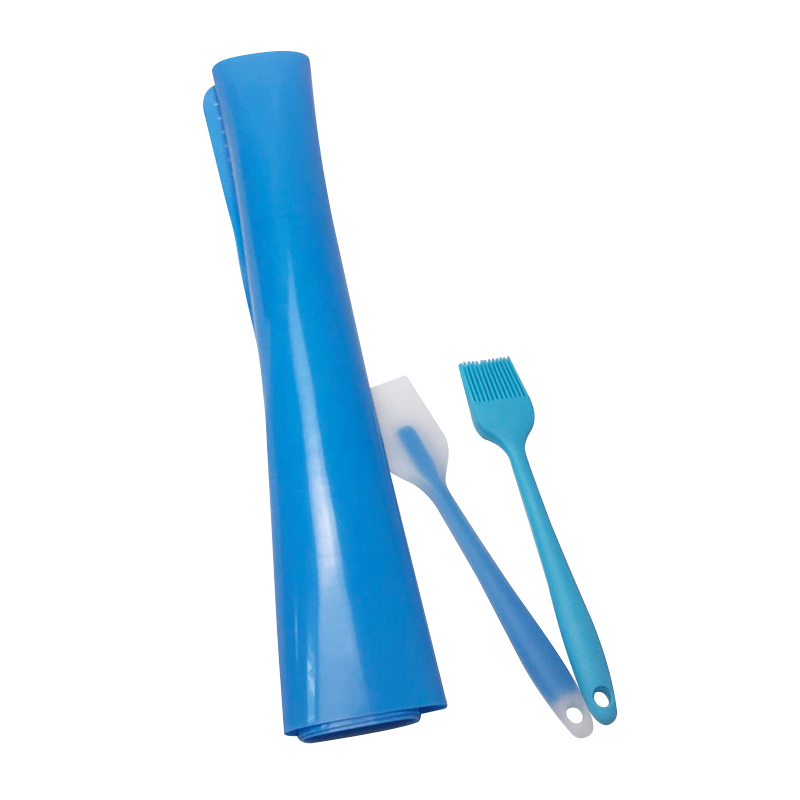 eco-friendly customized 2018 best seller high quality amazon custom design low price silicone baking mats spatula brush usentils