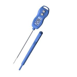 China Waterproof Instant Read Cooking Thermometer Digital Food Long Straight Probe IP66 on sale