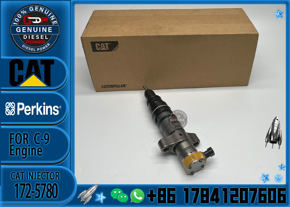 Diesel Engine Fuel Injector 172-5780 1725780 For Excavator C-9 200B 320B 3116 3114 330D 336D E336D E330D