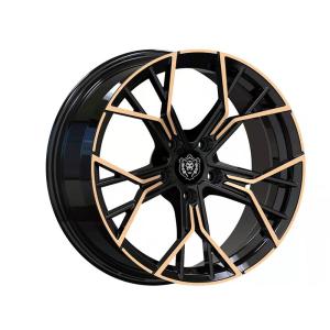 Quality Gloss Black Color And Machine Face Forged Aluminum 21 inch wheel for cars wholesale