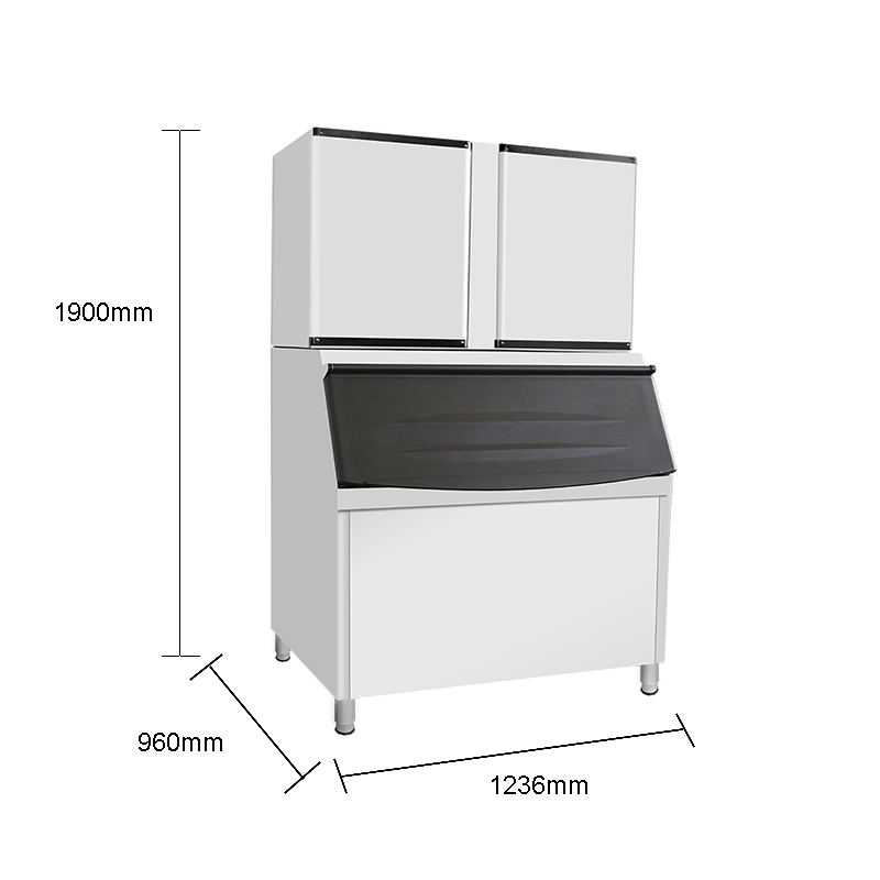 Powerful Electric Current 10.1A Long Service Life Cube Ice Maker For Silent Operation