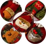 Christmas Stocking Classic Large Stockings Santa, Snowman, Reindeer Xmas
