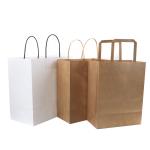 Flat Bottom ODM Kraft Paper Bag