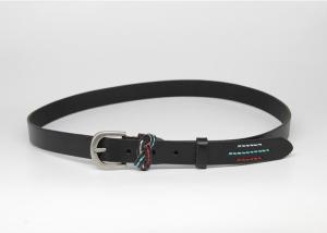 Quality 23mm Width Casual Jeans Women Genuine Leather Belt wholesale