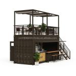 Steel Frame Galvanized Steel Bending 180g 20ft Foldable Luxury Prefabricated