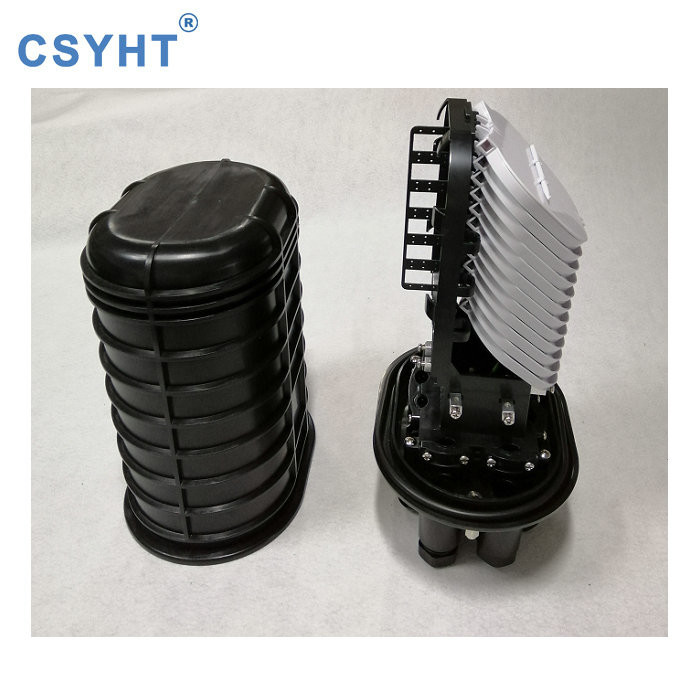 PP Plastic 288 Core IP68 Dome Fiber Optic Vertical Closure