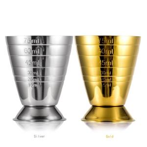 Quality 18/8 Stainless Steel Bar Jigger Sustainable For Bartending wholesale