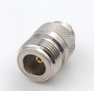 Quality Antenna 6GHz RF Coaxial Connectors N Type Female MCX Female Adapter 50 Ohm wholesale