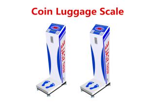 Quality Accurate Coin Operated Weighing Scales , Mobile Luggage Weighing Machine wholesale