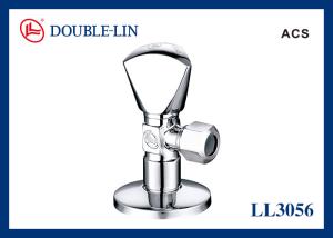 Quality NBR Seat Single Way 1/2&quot; x 10mm Brass Angle Valves wholesale