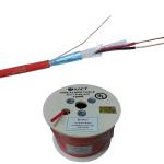PVC Jacket Exactcables 2core Copper Shielded 1.5 Red Fire Alarm Cable Bs6387