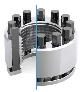Quality Forging Unit Super Nuts FOR Open Die Press Forging wholesale