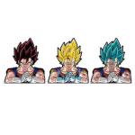 Waterproof Cartoon Sticker DBZ Vegeta Changing Flips Stickers Anime Lenticular