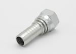 Silver Hydraulic Hose Fitting , JIC Female 74 Degree Cone Seal ( 26711 )