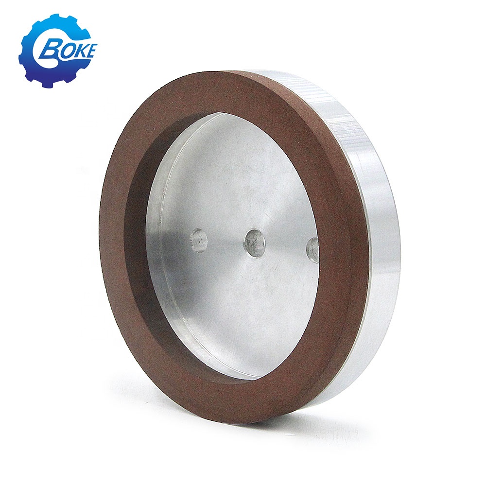 Factory customized red bond resin cup glass grinding wheel for glass processing machine