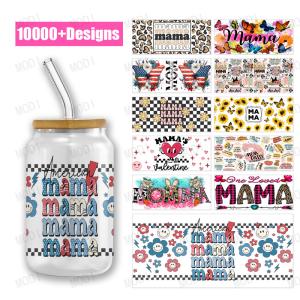 Quality UV DTF Cup Wrap Transfers Designs For Mama'S Day Designing Shirts wholesale