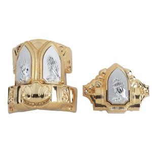 Quality Plastic Metal Silver Gold Madrid 15-D# Casket Hardware wholesale