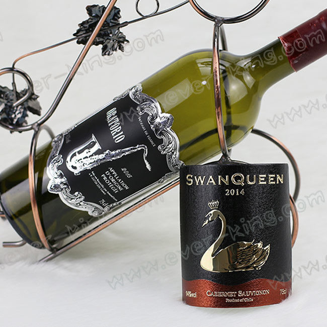 Self Adhesive 0.25mm Spirit Labels For Metal Bottle