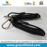 Black PU Safety Tether Lanyard Protection Valuable Items Tools
