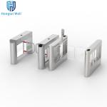 IP44 Swing Barrier Turnstile 40W Stainless Steel 304 Pedestrian Turnstile Gate