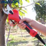 35mm 43.2V Cordless Electric Pruner, Battery Pruning Shears, Portable Wireless