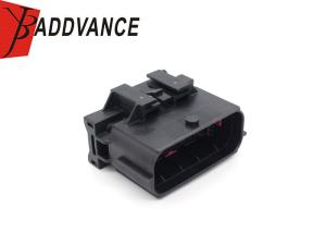 Quality Delphi 36 Way PBT Black Male Waterproof Automotive Connectors Housing wholesale