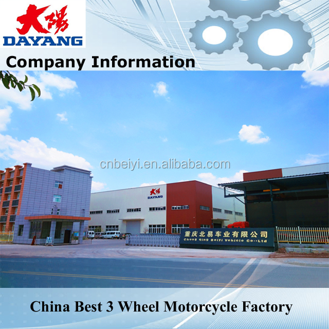 200CC/250CC/300CC Motorized Tricycles with Open Body Type Three Wheel Motorcycle