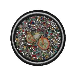 Quality Customized Shape Rhinestone Applique Patches Embroidery Decoration wholesale