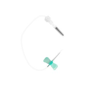 Quality ISO9001 Butterfly Needles 21G Green Butterfly Winged Infusion Set 21G wholesale