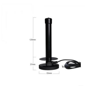 Quality Lightweight Black ABS UHF/VHF DIGITAL BOX HDTV Compatible Indoor TV Antenna wholesale