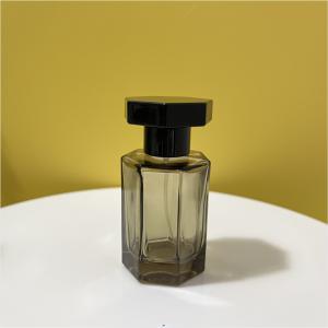 Quality 30ml 50ml 100ml Perfume Spray Bottles Metal Uv Plating Cap Customize Logo wholesale