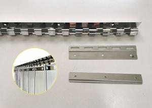 Quality Metal Stamping Parts PVC Curtain Strip Hanger Stainless Steel Holder Set wholesale