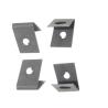 Buy cheap Brushed Stainless Steel Plate Fabrication 0.01mm Metal Stamping Parts from wholesalers
