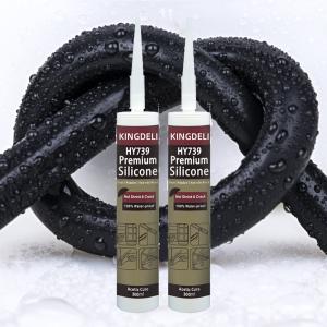 Quality Transparent Sanitary Silicone Sealant , Aquarium Glass Sealant UV Resistant wholesale