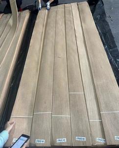 Quality Anerican White Oak veneer Panel Grade AA Quarter Cut Thickness 0.45mm wholesale