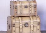 Europe Style 1L MDF L41 Reclaimed Wood Storage Trunk