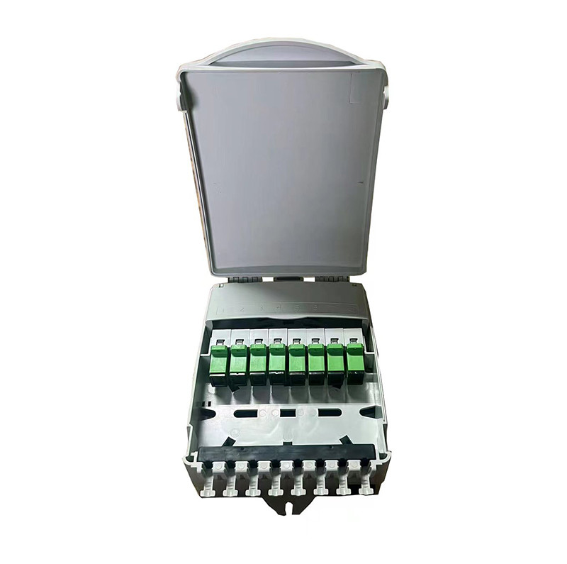New Product Wall-Mounted Optical Fiber Junction Box 12 Core Full Equipped
