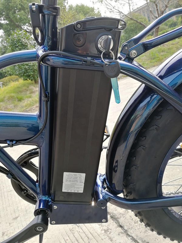 MOZO Suspension Fork 250W Bafang Hub Motor Fat Tyre Folding Electric Bicycle Free Shipping