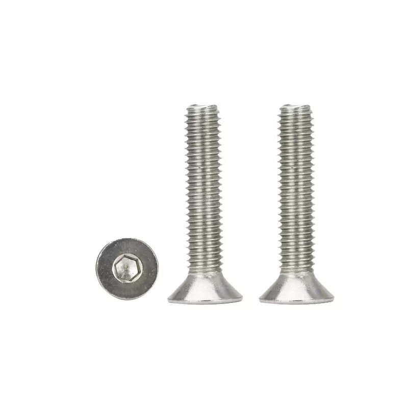 DIN7991 M4 M5 M6 M8 M10 M12 Stainless Steel Allen Bolts Hex Socket Flat Countersunk Head Screws